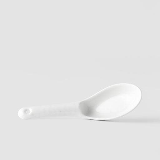 Matt White Spoon 15 cm