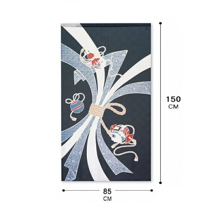 Noren Door Curtain 150cm Lucky Noshi Charms