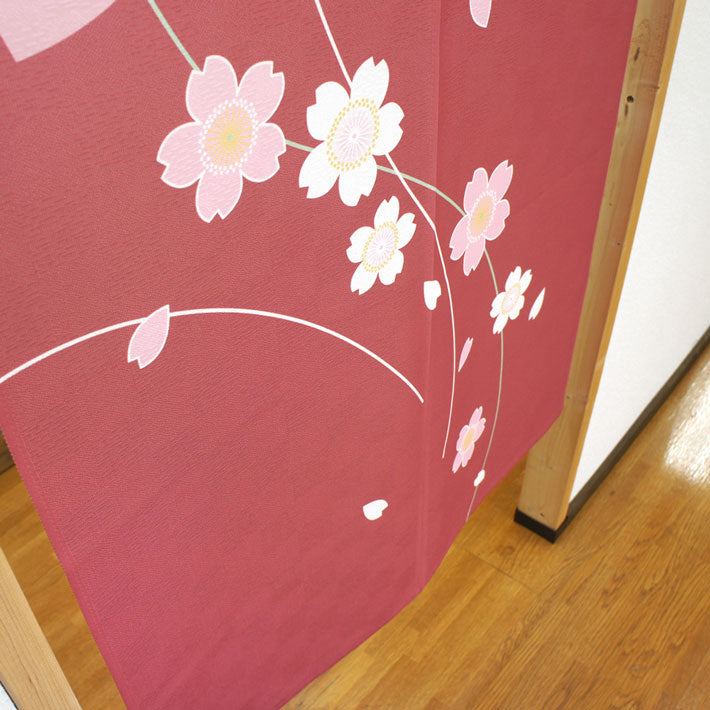 Noren Door Curtain 150cm Sakura