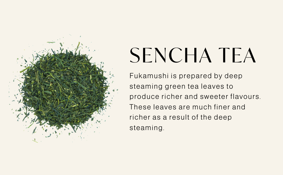 Organic Fukamushi Sencha Green Tea 100g by Teafy