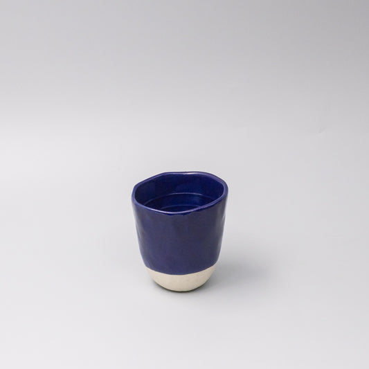 Lopsided Mug 275ml Lapis Glaze