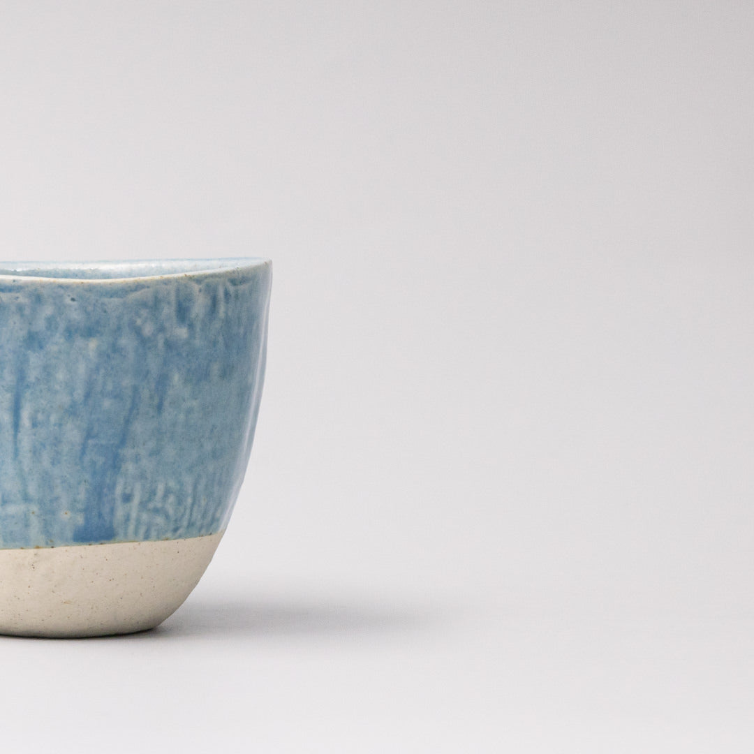 Lopsided Mug 200ml Topaz Glaze