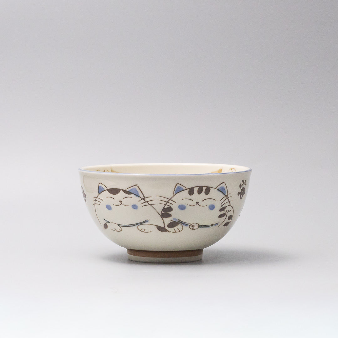 lucky cat ceramic bowl for kids