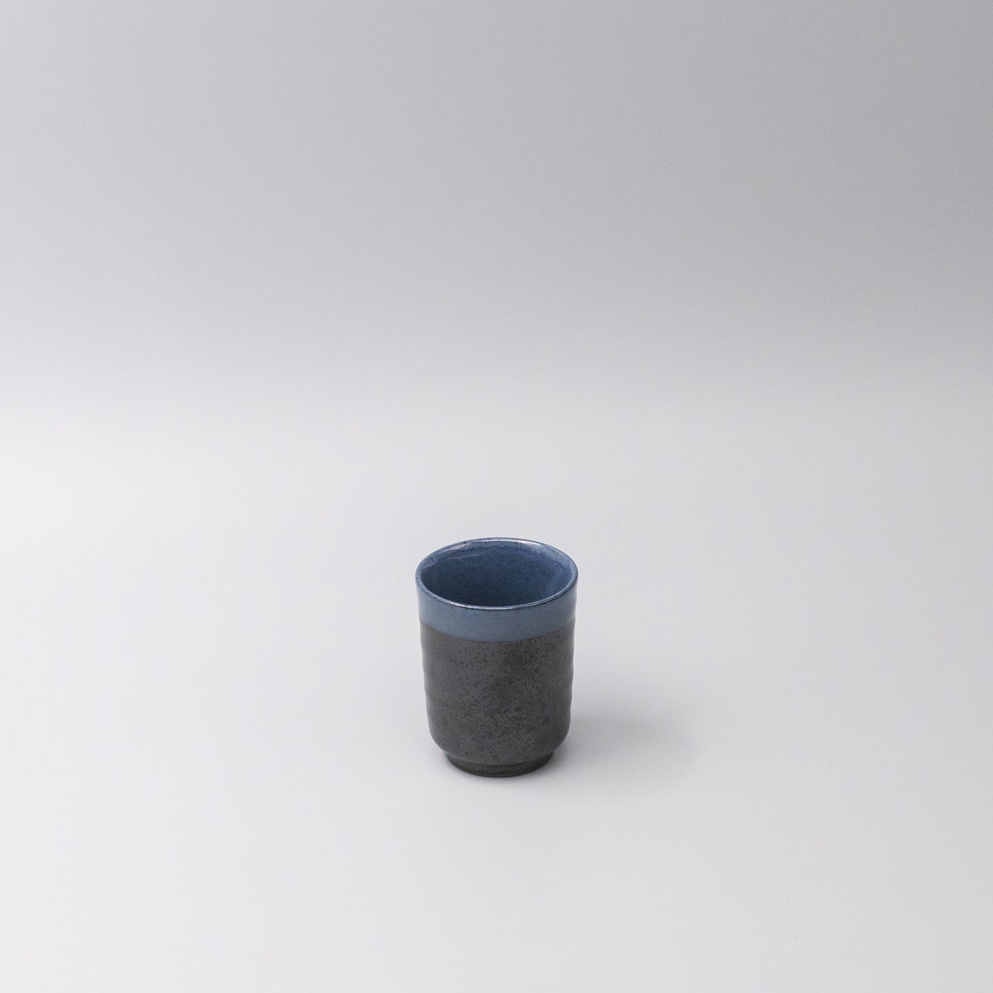 Mug Blue & Black Glaze