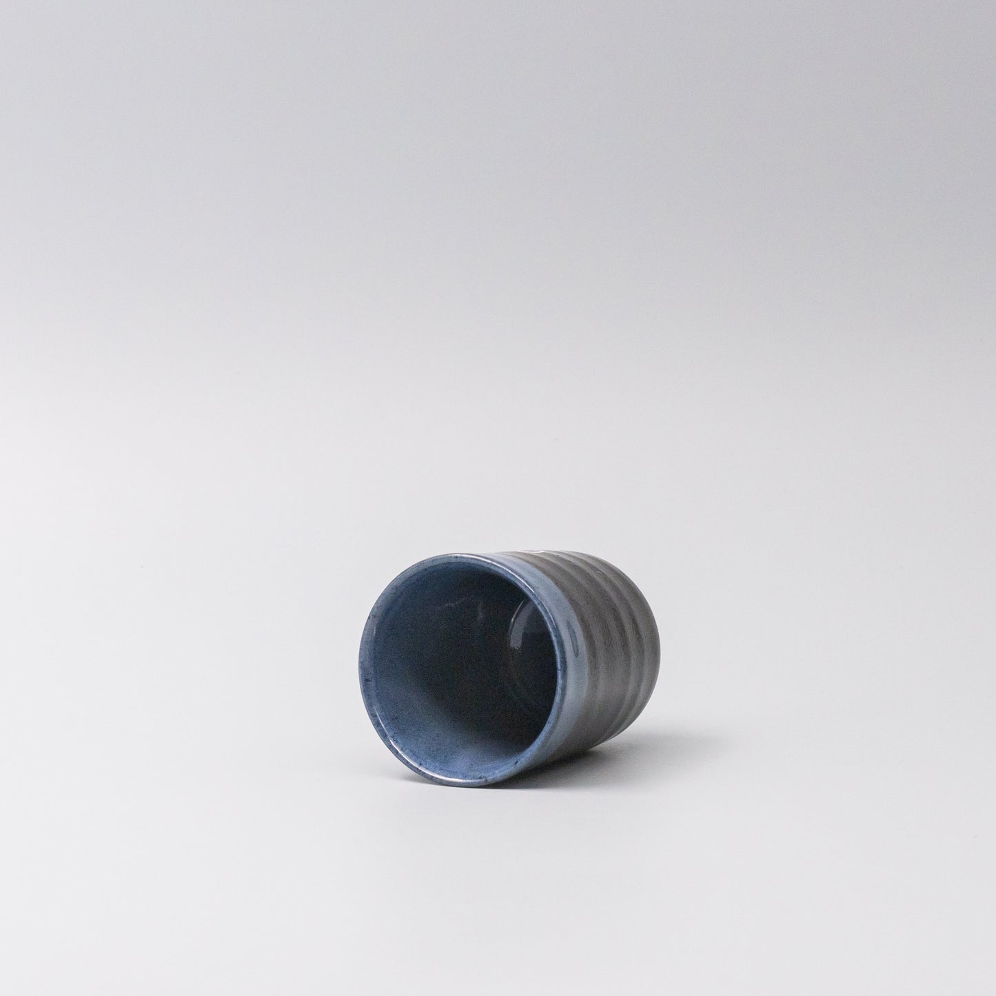 Mug Blue & Black Glaze