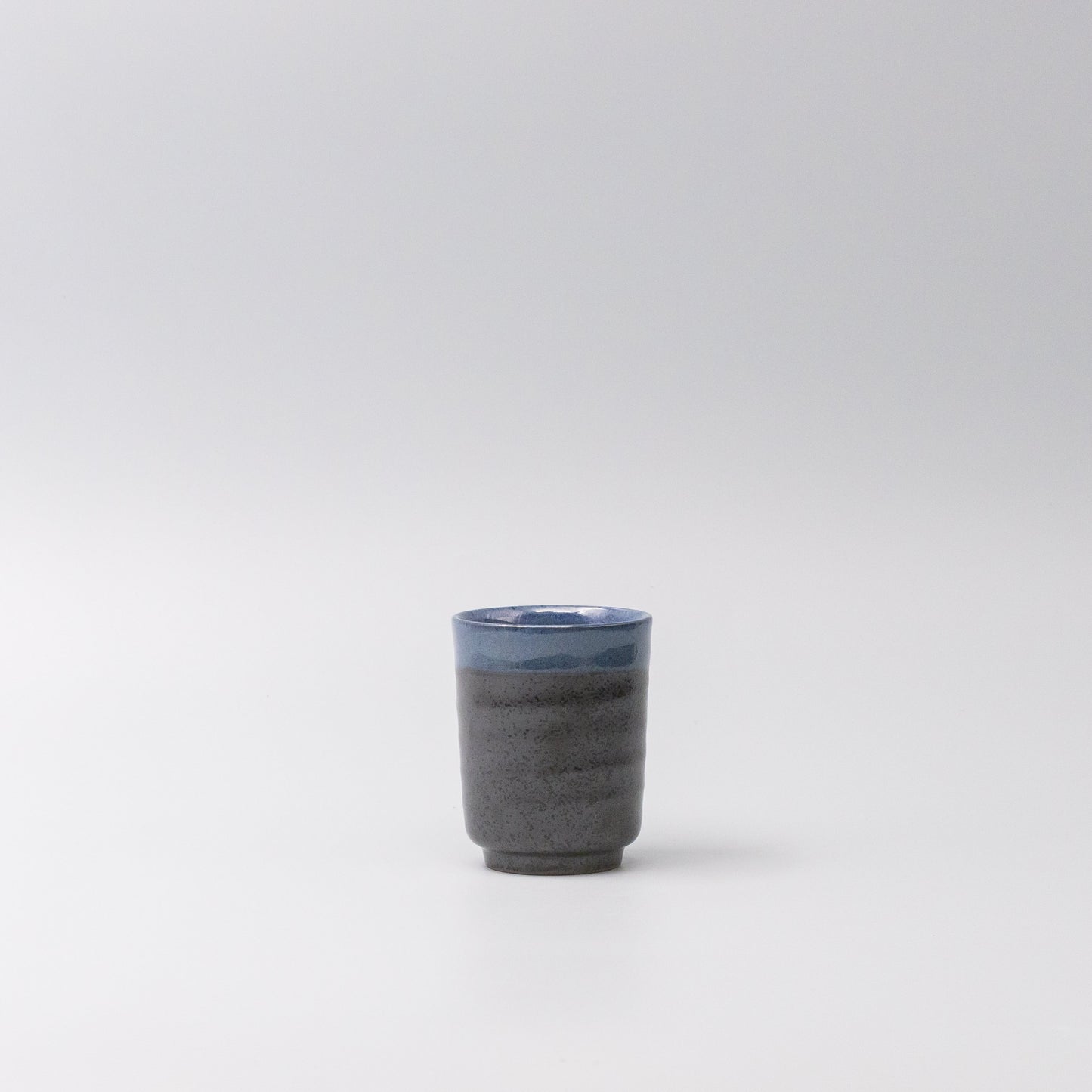 Mug Blue & Black Glaze