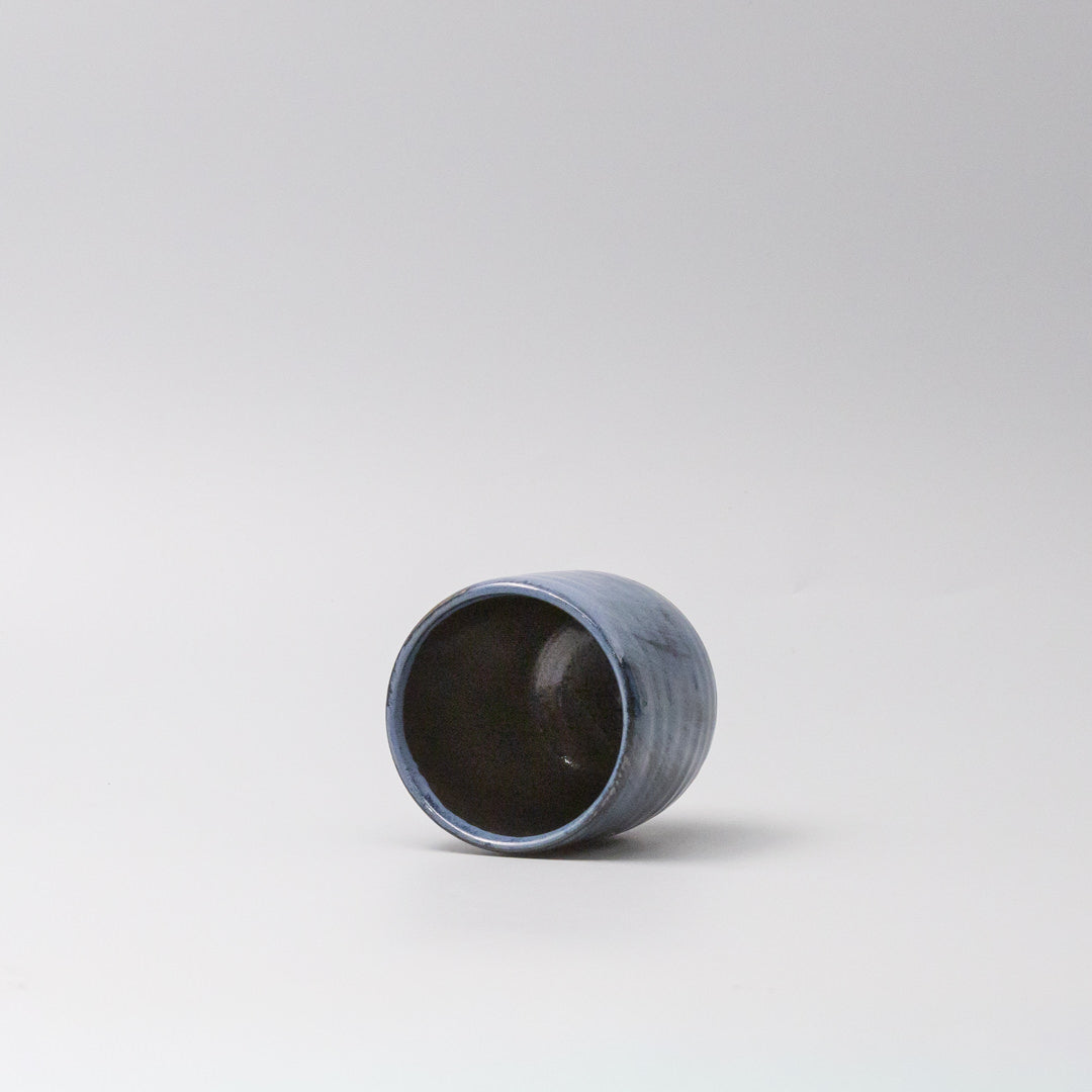Mug Yunomi 8cm 280ml Indigo Black Glaze