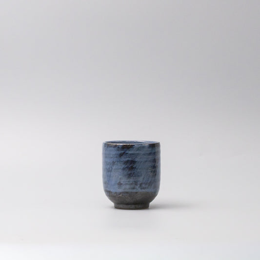 Mug Yunomi 8cm 280ml Indigo Black Glaze
