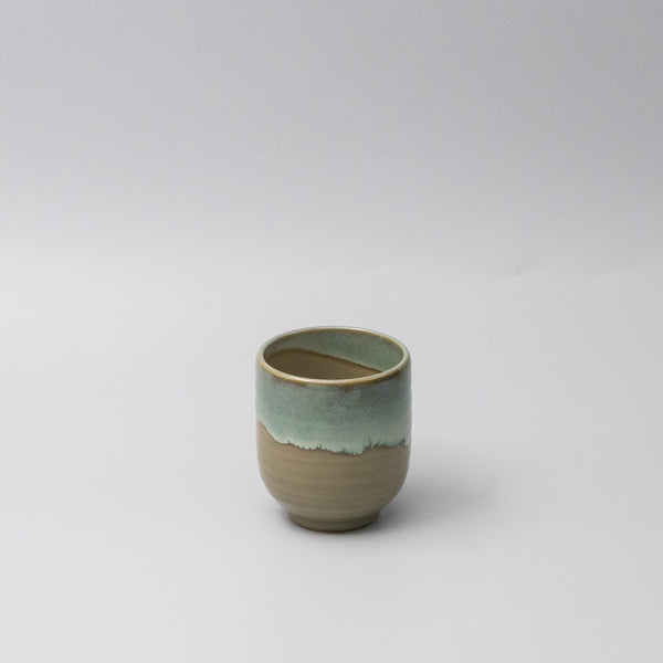 リッジマウンテンギア　YUNOMI CUP Mug Yunomi 280ml Aqua Drip Glaze – Made In Japan | Japanese Tableware