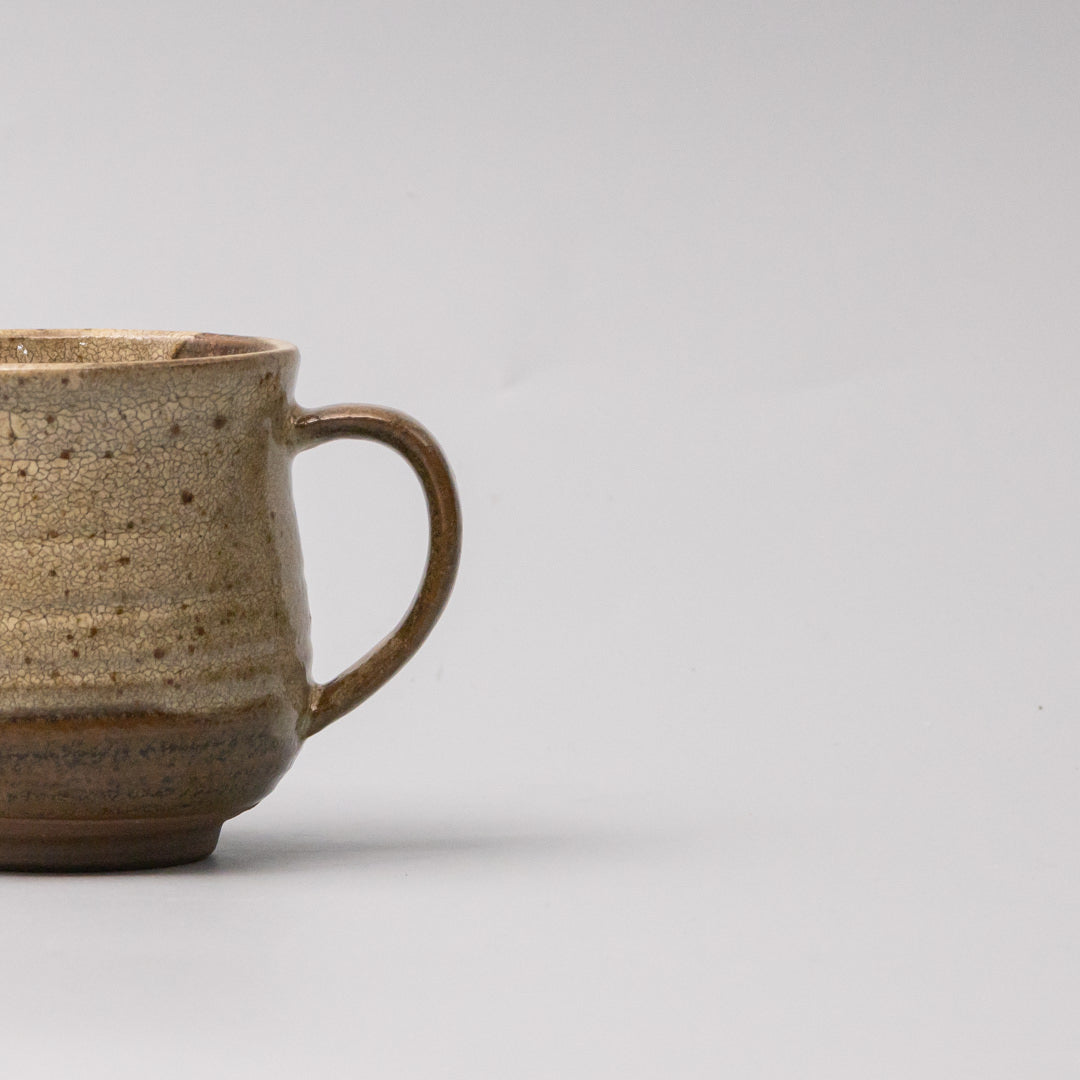 Mug with Handle 230ml Cappuccino Glaze
