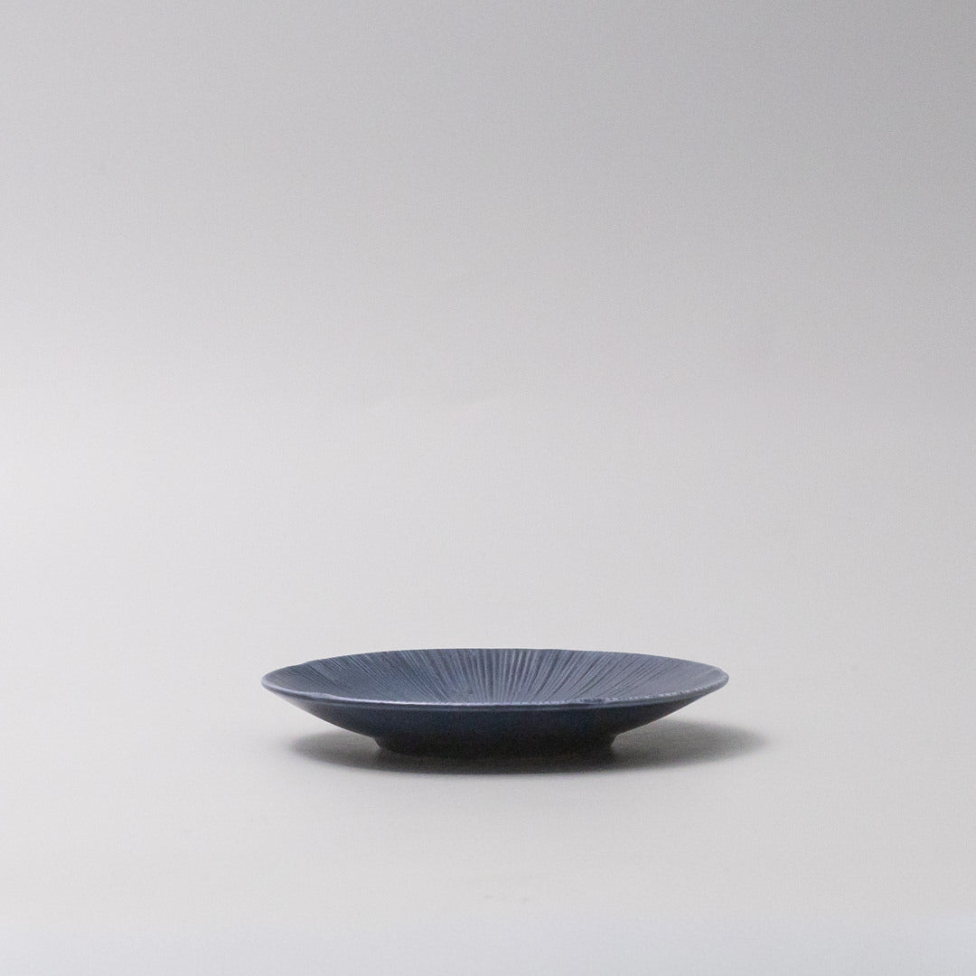 Tapas Plate 13cm Sapphire Glaze