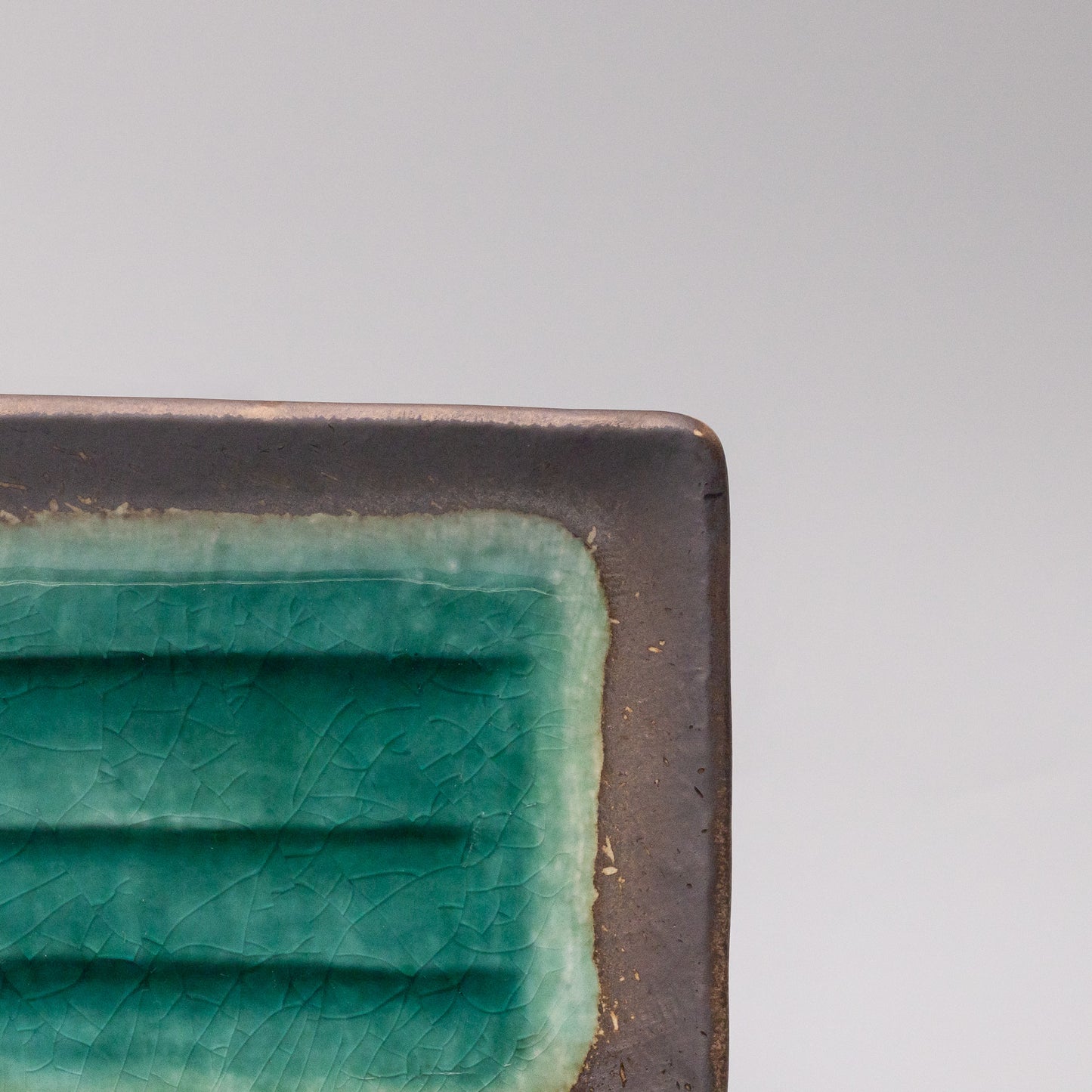 Plate Rectangular 22x14cm Jade Glaze