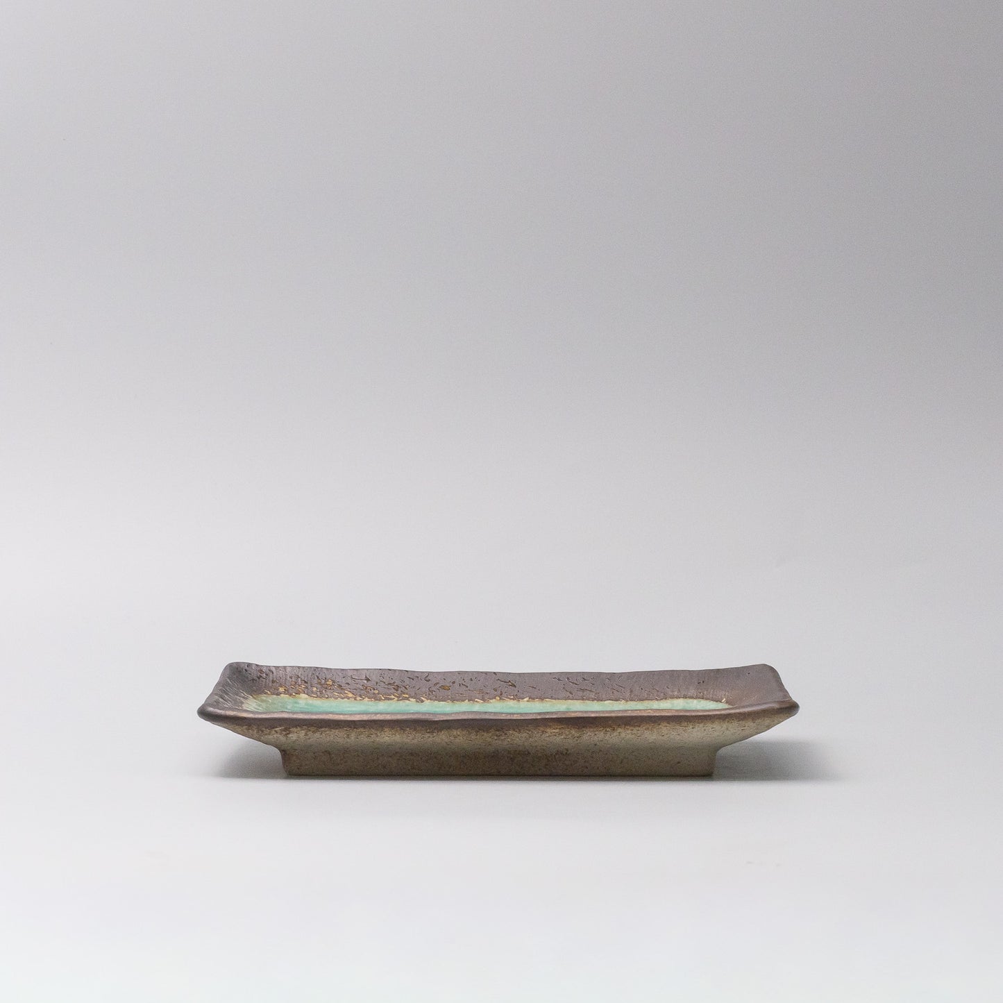 Plate Rectangular 22x14cm Jade Glaze