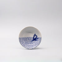 Shallow Bowl 14cm Skating Cat Design