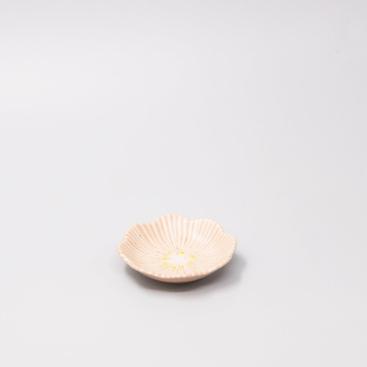 Saucer 10.5cm Hanakomachi Peach Glaze