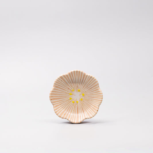Saucer 10.5cm Hanakomachi Peach Glaze