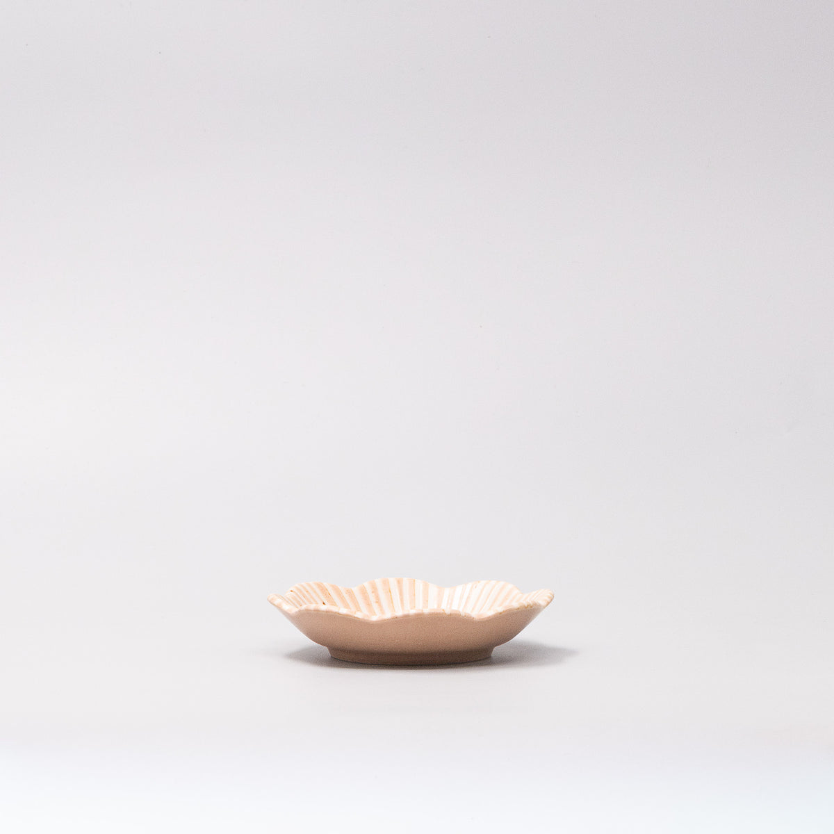 Saucer 10.5cm Hanakomachi Peach Glaze