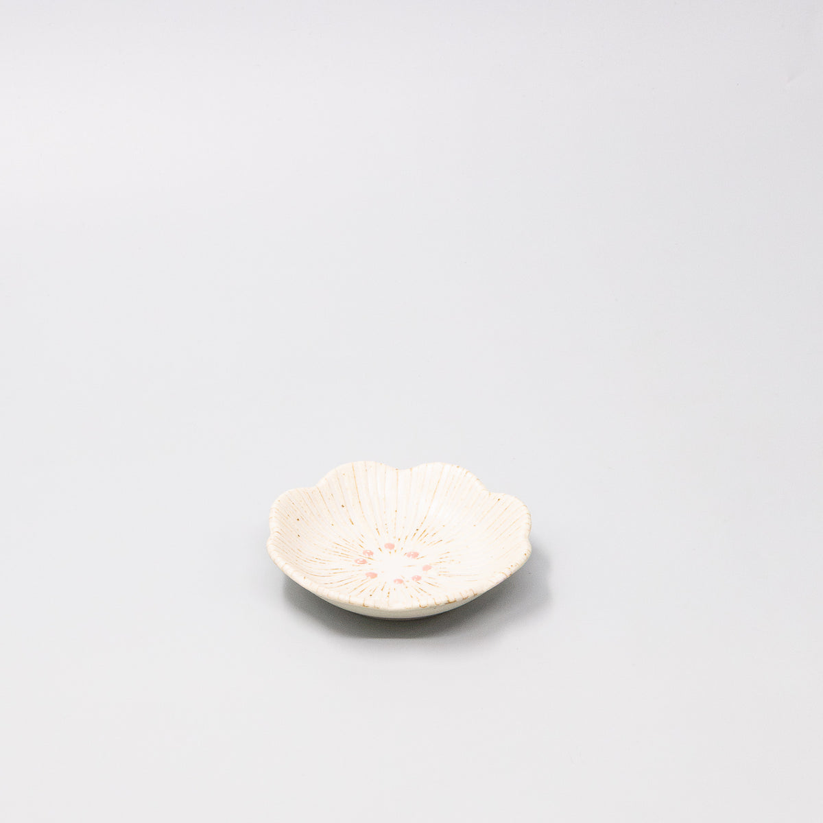 Saucer 10.5cm Hanakomachi Cream Glaze