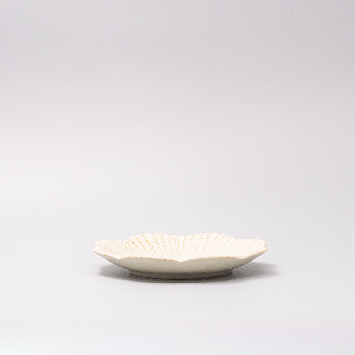Tapas Plate 16.5cm Hanakomachi Cream Glaze