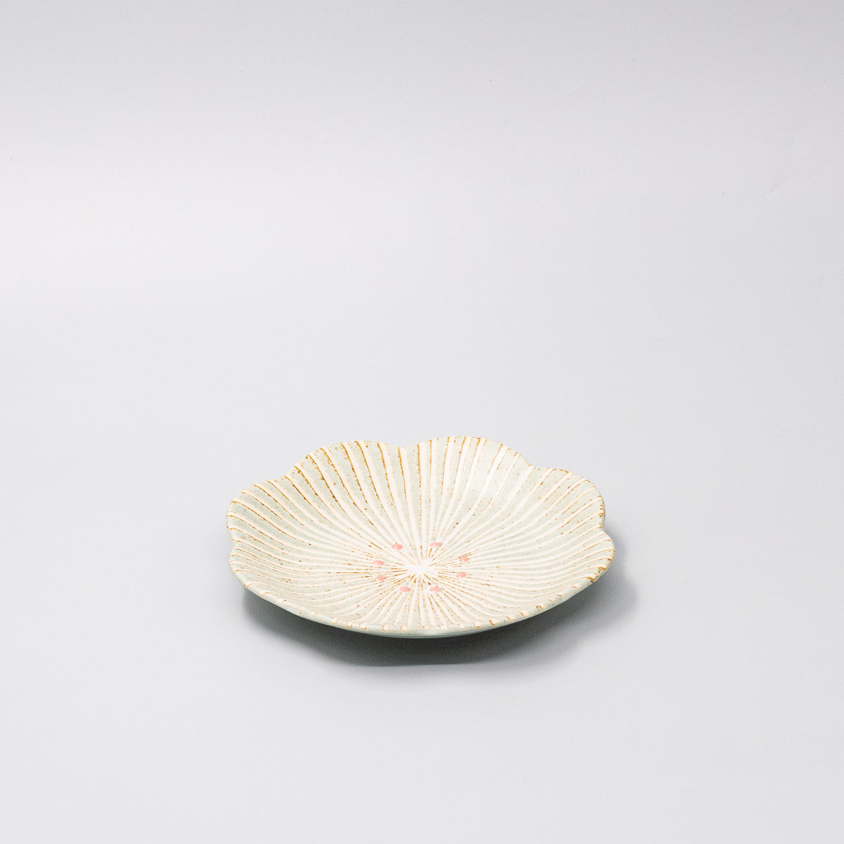 Tapas Plate 16.5cm Hanakomachi Teal Glaze
