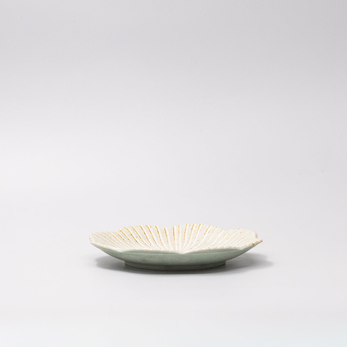 Tapas Plate 16.5cm Hanakomachi Teal Glaze
