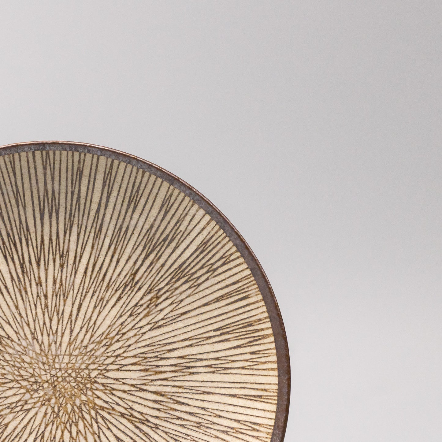 Plate 22.5cm Shallow Bowl Rustic Design
