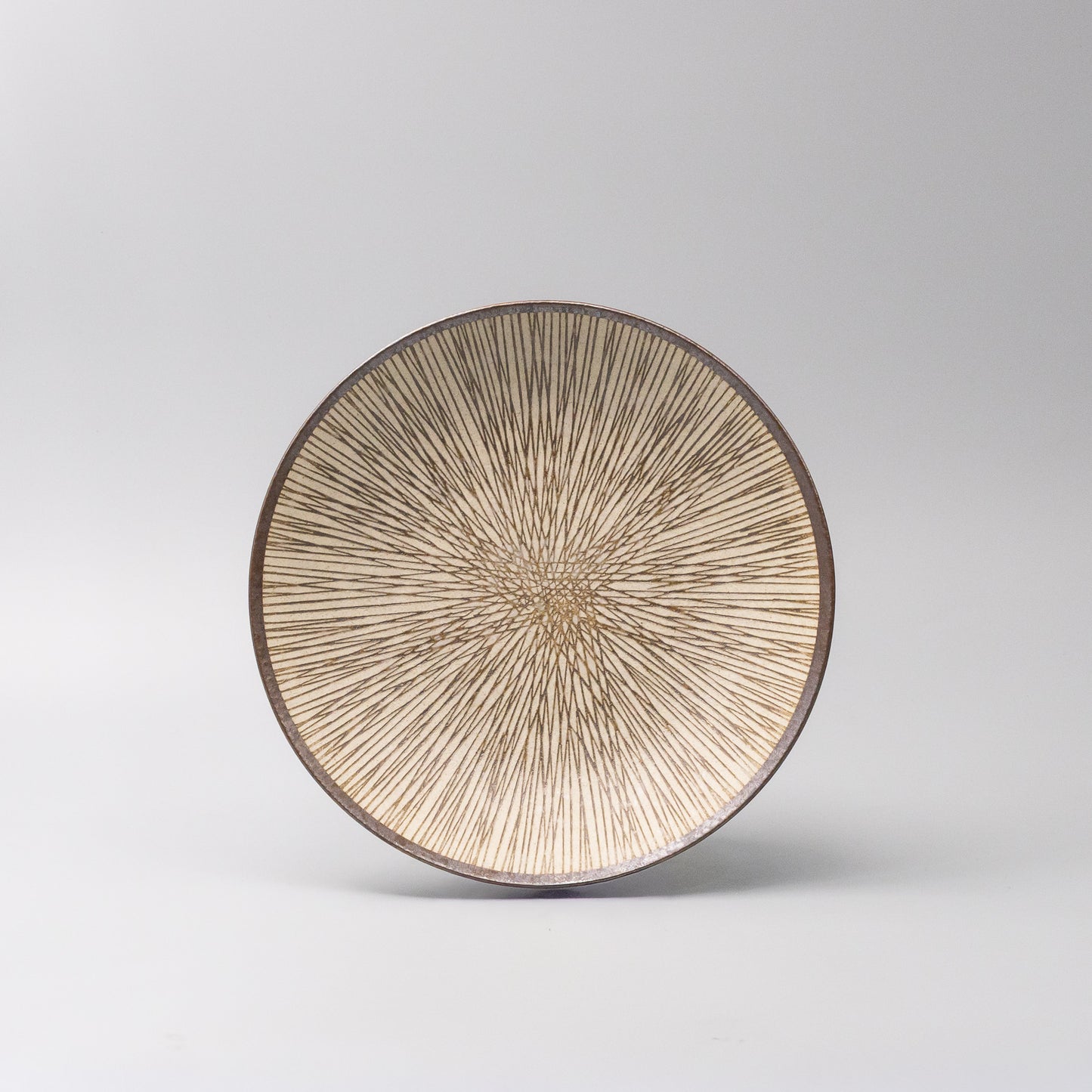 Plate 22.5cm Shallow Bowl Rustic Design