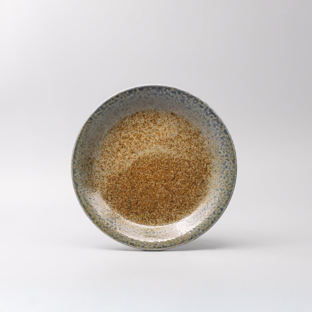 Dinner Plate Rimmed 24cm Earth & Sky Glaze
