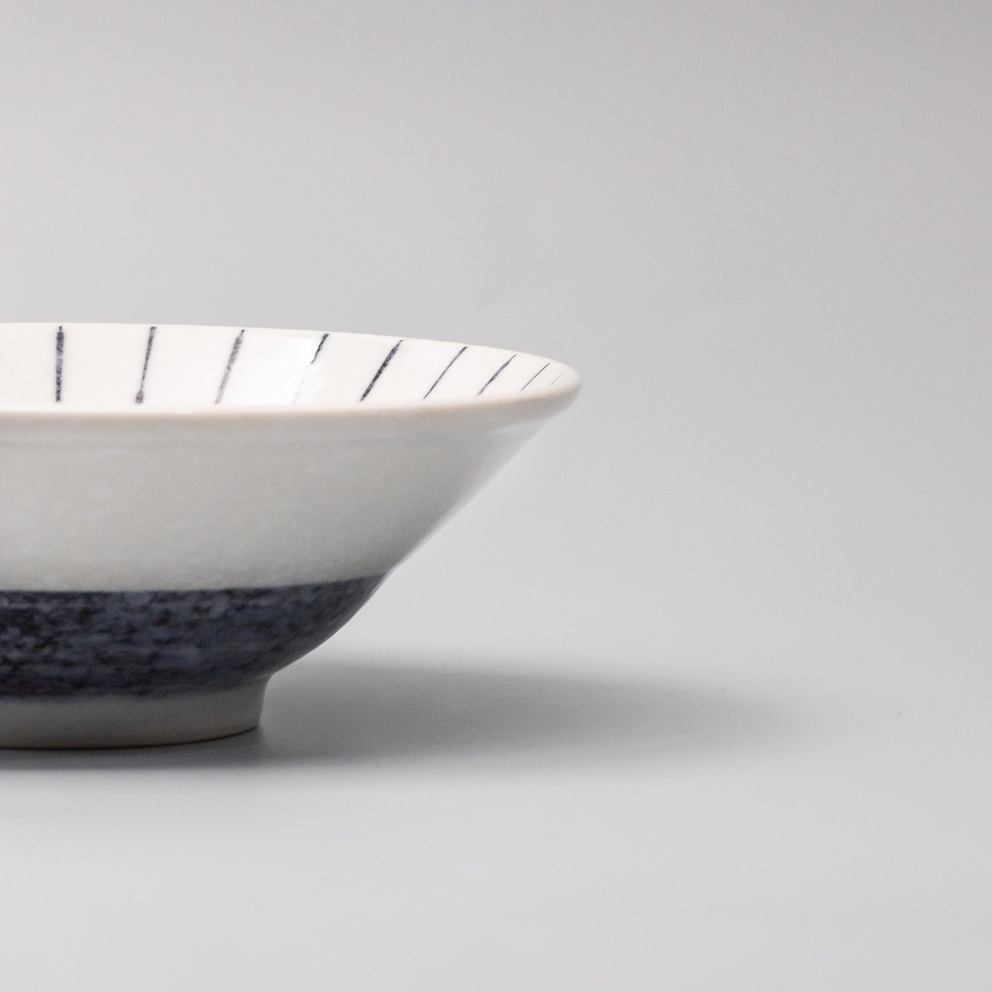 Bowl 19.5cm Focus Ink Glaze