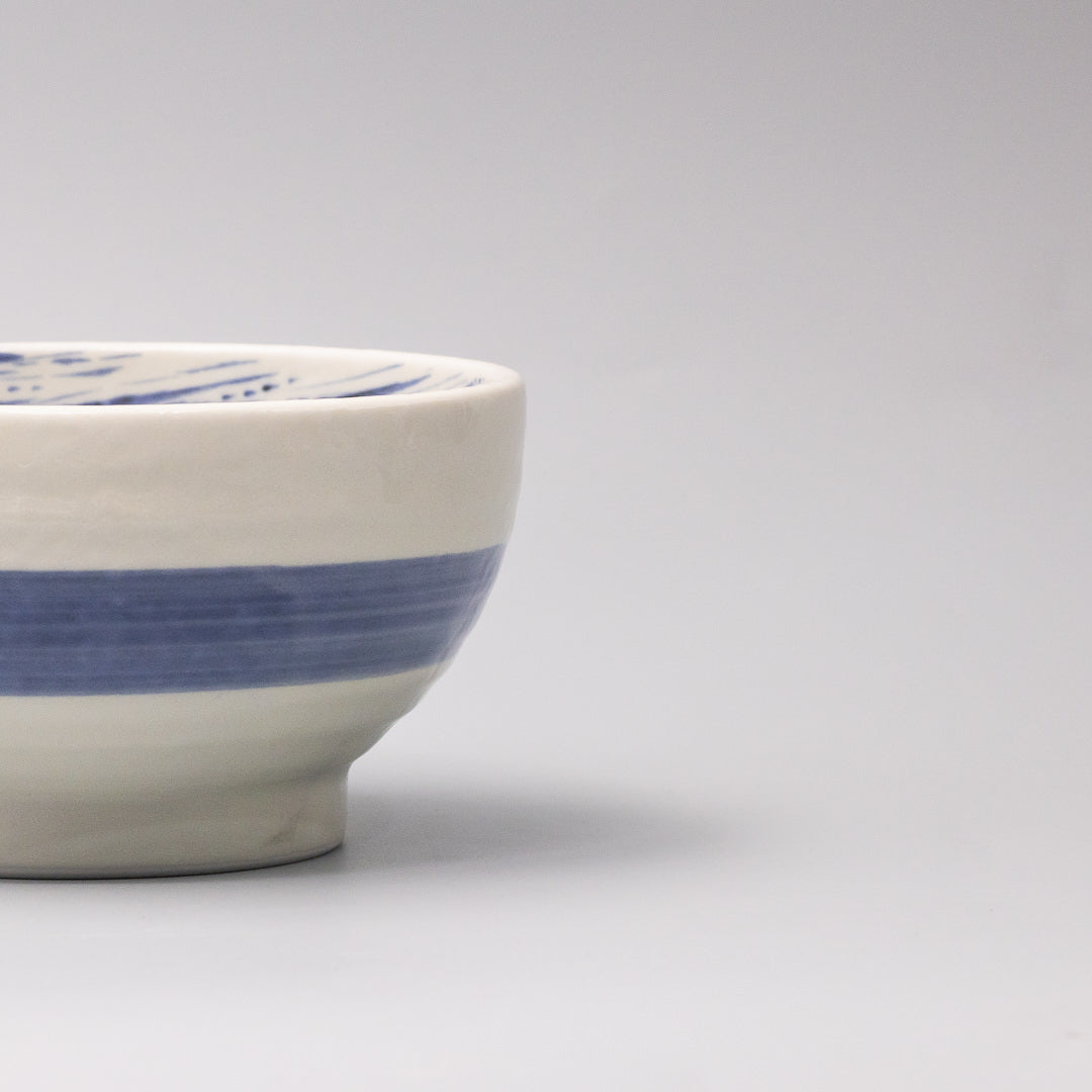 handcrafted ceramic rice bowl Japan