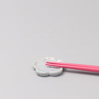 Chopstick Rest Ice Blue Sakura