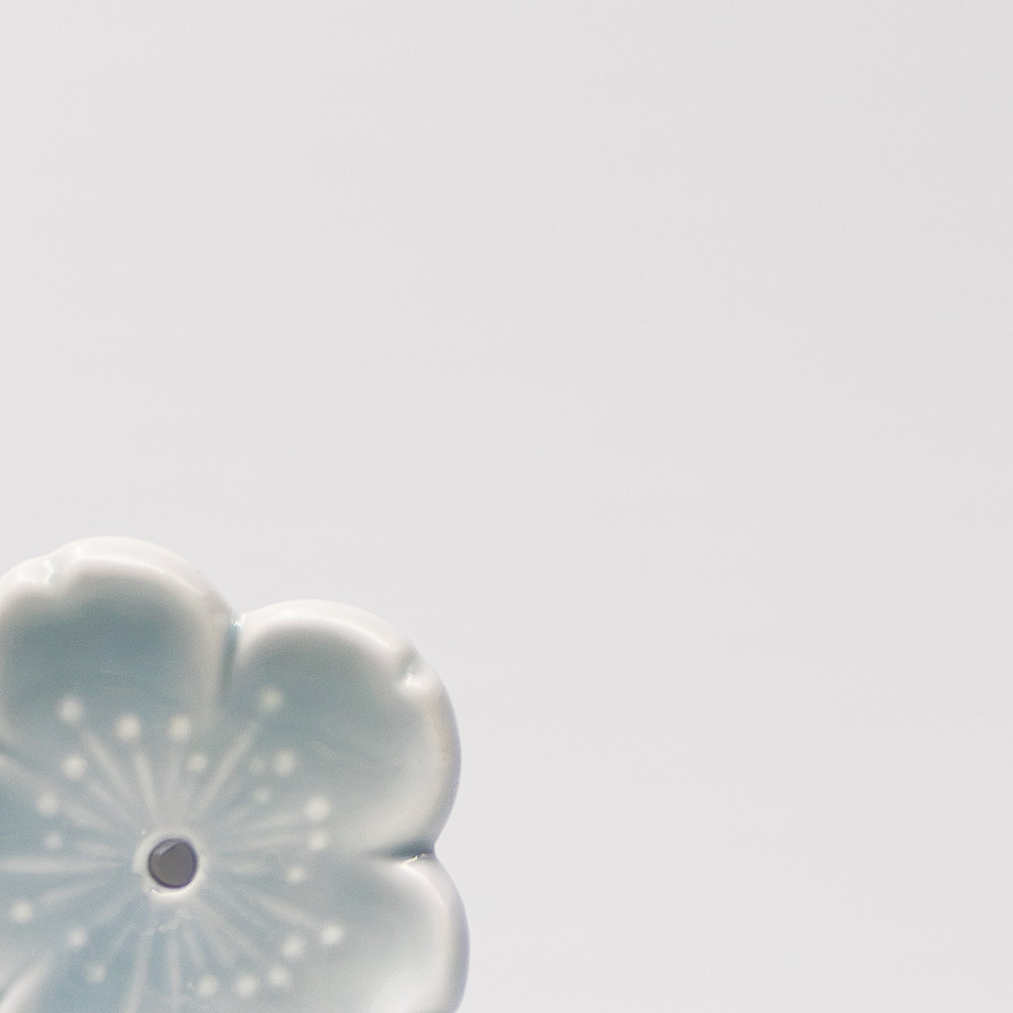 Incense Holder Ice Blue Sakura