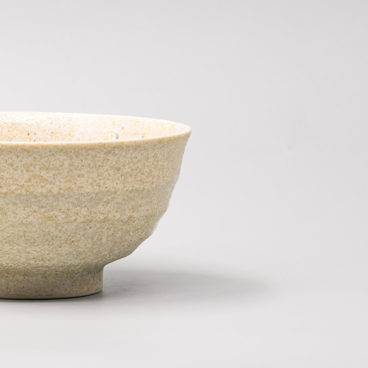 Udon Bowl Fluted 17cm Blue Puddle Glaze