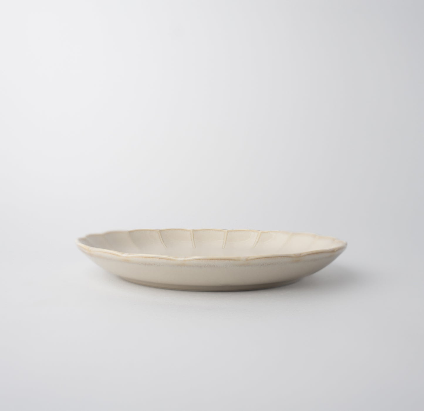 Side Plate 21 cm / Ivory Rinka Glaze