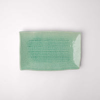 Celadon Glaze / Rectangular Serving Plate 28.5cm / 28.5cm x 18.5cm 4H