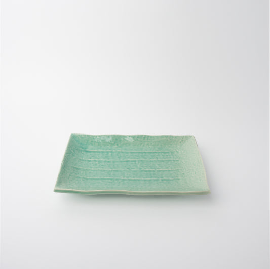 Rectangular Plate 22 cm / Celadon Glaze