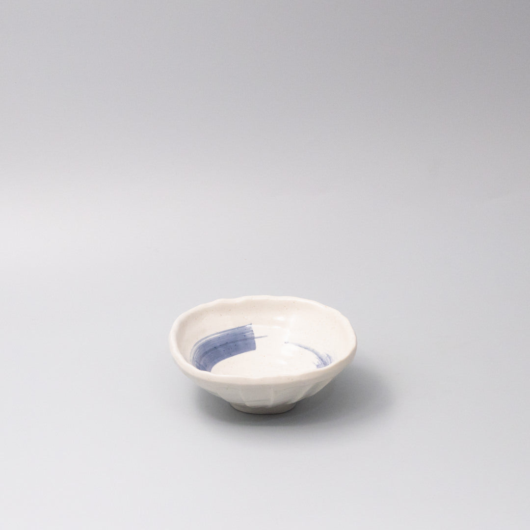 Bowl 14cm Blue Swirl Glaze