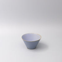 Bowl Fluted 13cm Blue Fade Glaze