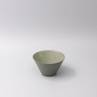Bowl Fluted 13cm Green Fade Glaze
