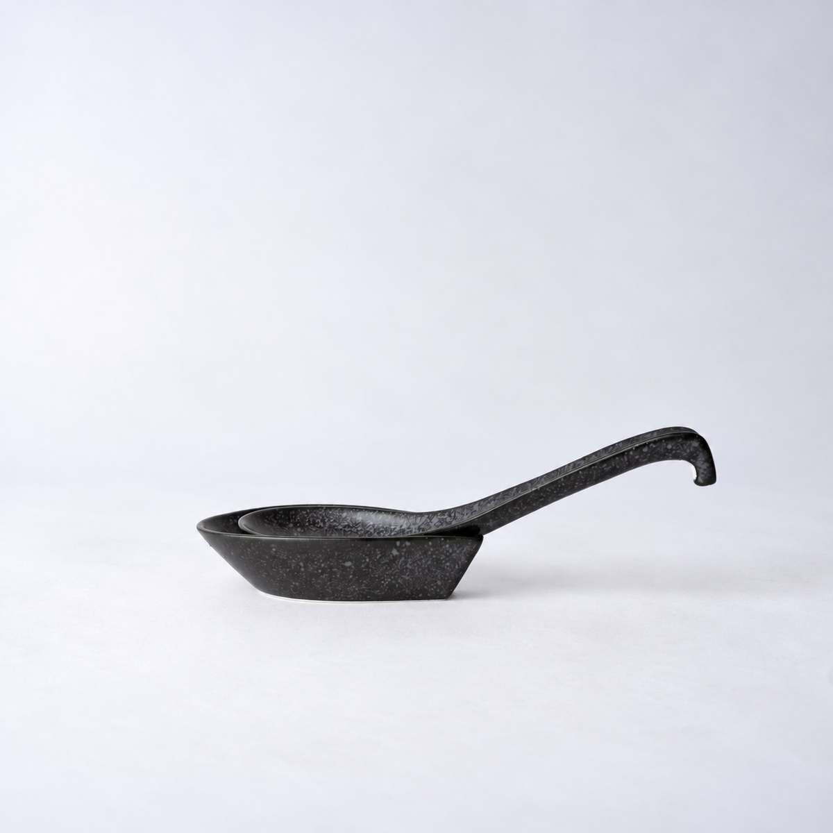 Spoon Rest Ramen Kanso Matt Black Glaze