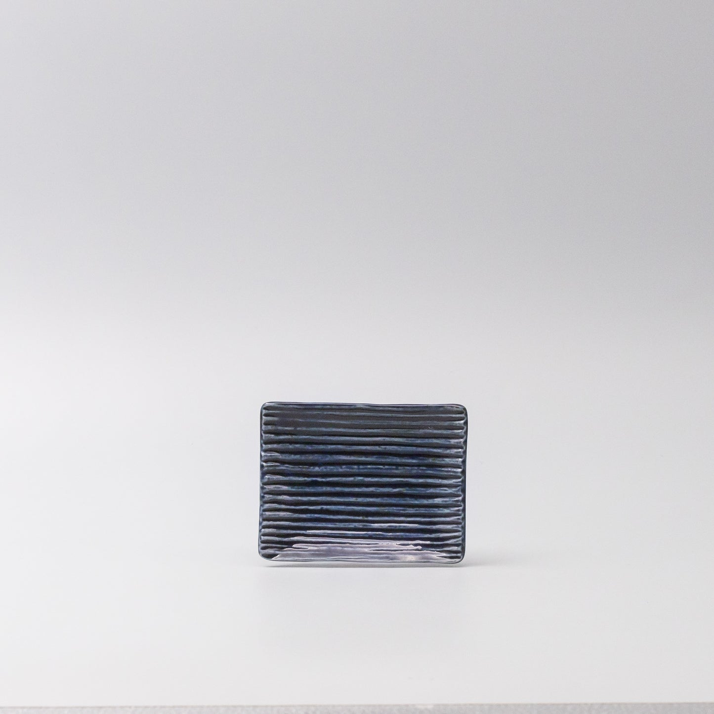 Sauce Dish 10cm Mamezara Blue Contour Glaze