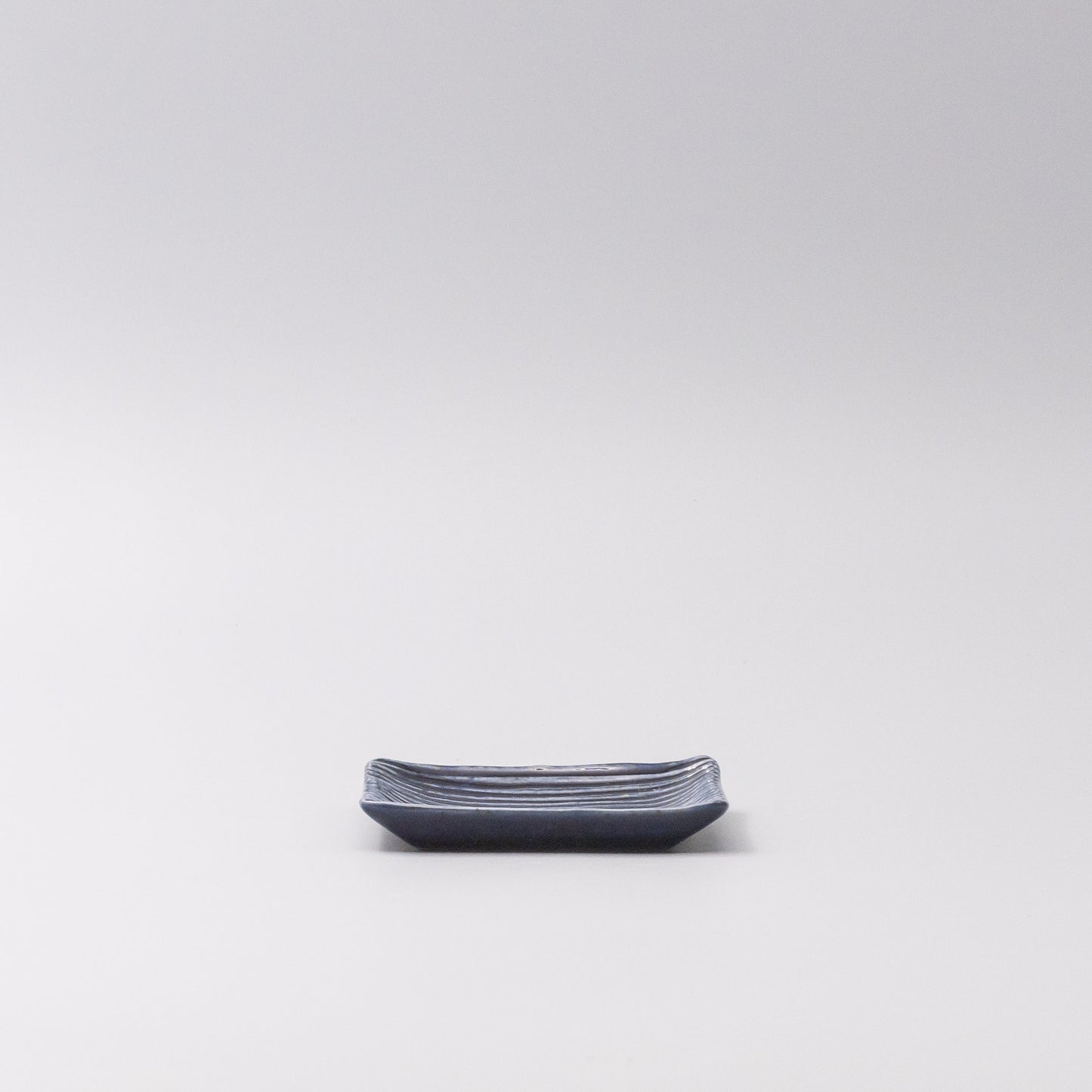 Sauce Dish 10cm Mamezara Blue Contour Glaze