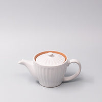 Teapot 480ml Speckled White Ridge Glaze