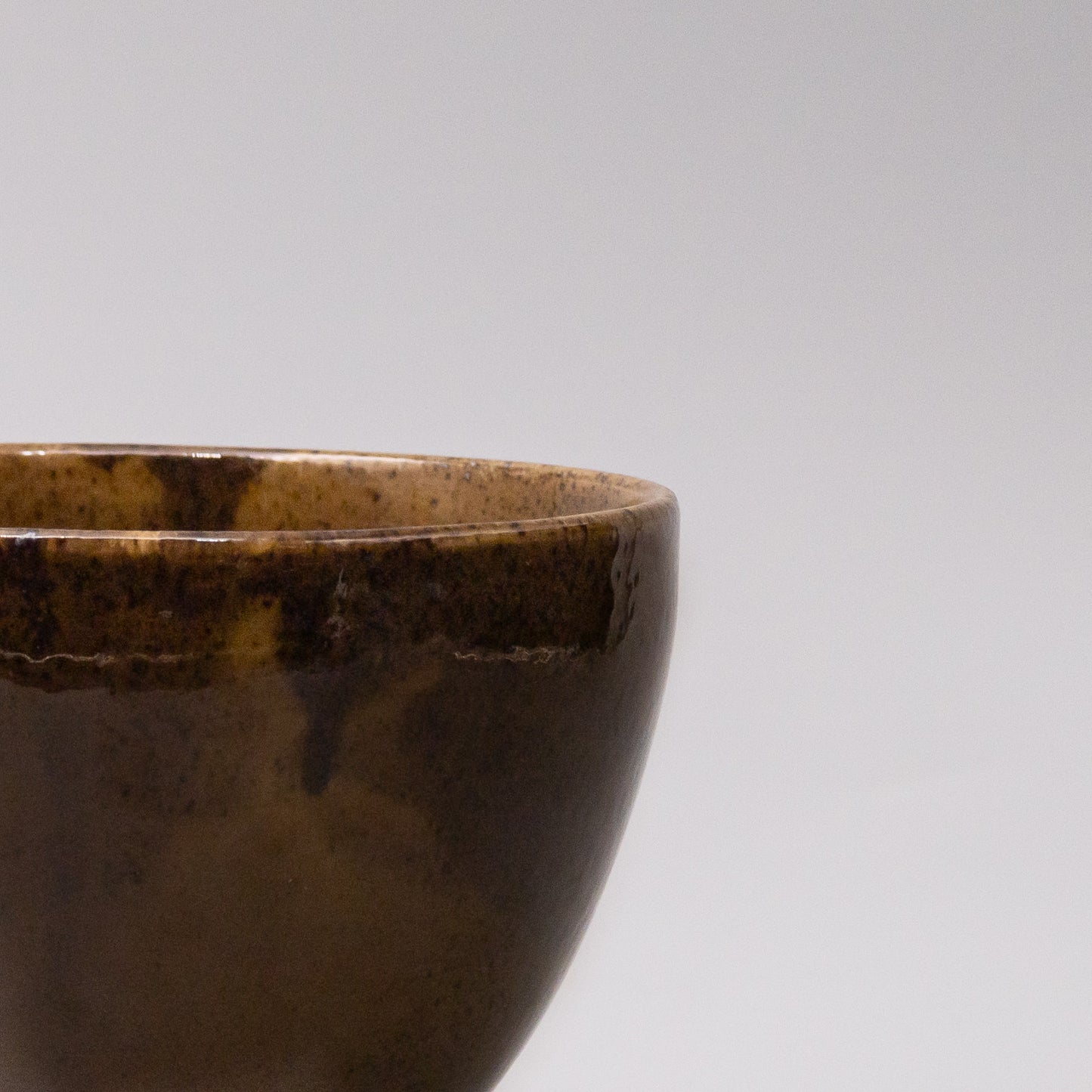 Deep Bowl 16.5cm Bronzed Earth Glaze