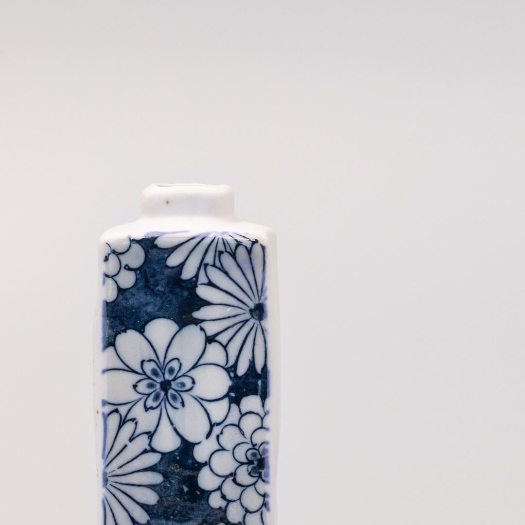 Vase Oblong White Posy
