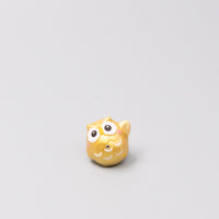 Okimono  Lucky Gold Owl