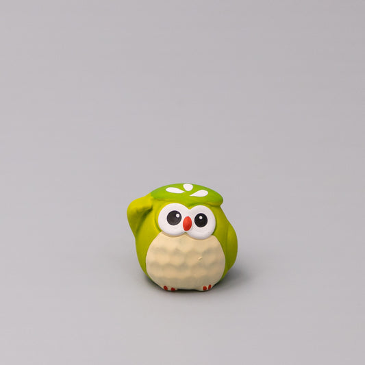 Okimono Lucky Matcha Owl