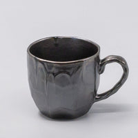 Mug Gift 260ml Black Drip Glaze