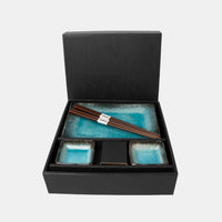 Gift Sushi Set For Two 90 ml / Sky Blue / 21x13 cm