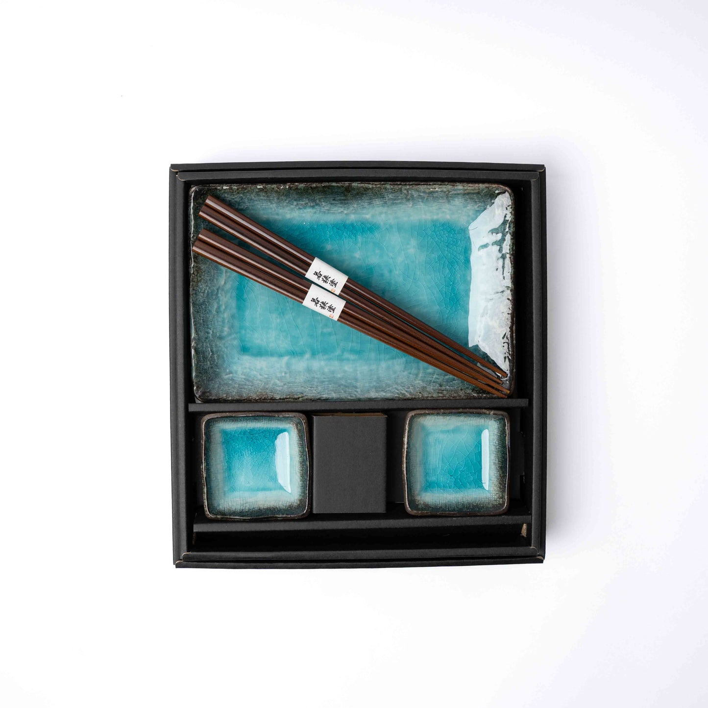 Gift Sushi Set For Two 90 ml / Sky Blue / 21x13 cm